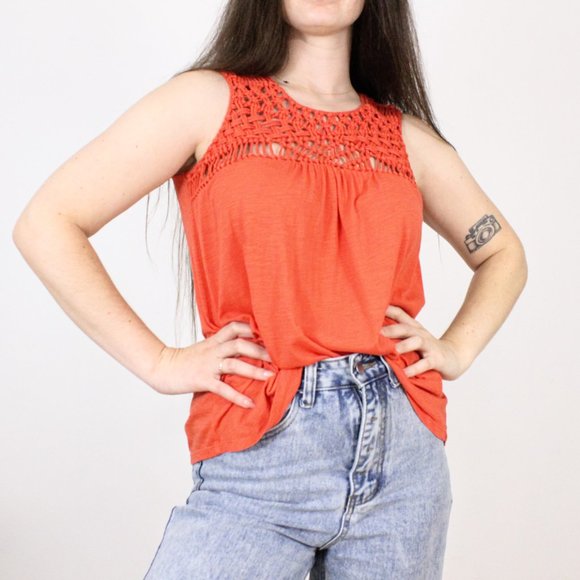 Temperance Tops Temperance Coral Tank Top Poshmark